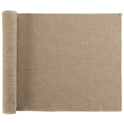 Douceur d intérieur chemin de table 35 x 140 cm jute uni leny smeđa Cijene