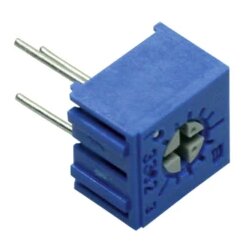 Bourns kermet trim potenciometar, 1kΩ, 0,5W, tht, gornji, 3362H-1-102LF cermet trimer linearno 0.5 w 1 kΩ 240 ° 270 ° 1 st. Cene