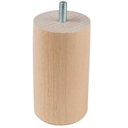 WALTECO noga za pohištvo (do x š x v: 5,5 x 5,5 x 10 cm, ø x v: 5,5 x 10 cm, nosilnost izdelka: 50 kg, les) Cene