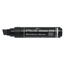 Pica - Marker Permanentmarker 4-12mm Keilspitze, schwarz Cene
