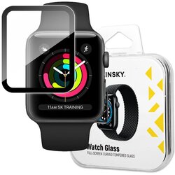 Wozinsky Hibridno zaščitno steklo za Apple Watch 1/2/3 38mm Watch Glass črno, (21969589) Cene