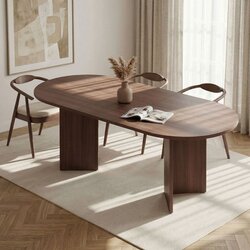 Hanah home sorell - milano ekstenzibilni trpezarijski sto od oraha Cene