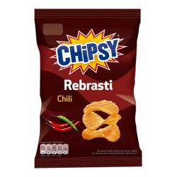 CHIPSY CIPS CHILI REBRASTI 95G Cene