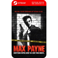 Max Payne - Steam koda brez škatlice (WINDOWS PC) Cene