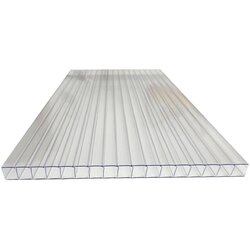 XL polikarbonatna plošča (200 x 105 cm, debelina 10 mm, prozorna) Cene