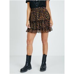 Guess ženska suknja sa leopard printom braon Cene