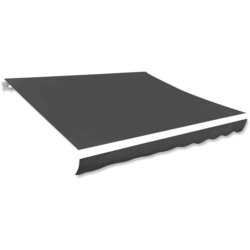 vidaXL Tenda iz platna 300x250 cm antracitna, (20610887) Cene
