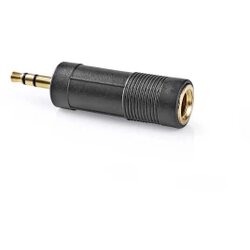 Nedis GOLD Audio Adapter | 3.5mm M – 6.35mm Ž | Pozlaćeni konektor | ABS Cene