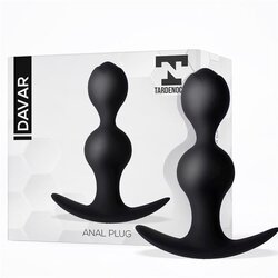 TARDENOCHE Davar Anal Plug Silicone Black Cene