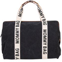 Childhome Mommy Bag Canvas Black torba za previjanje 55 x 30 x 40 cm 1 kom Cene