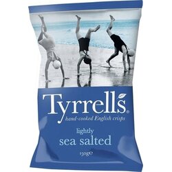 Tyrrells Chips lightly sea salted Cene