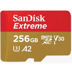 San Disk CARD 256GB SanDisk Extreme MicroXC 190MB s Cene