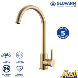 Slovarm Slavina ZLATNA za sudoperu INOX (2 cevi) - Slovarm 486006 Cene