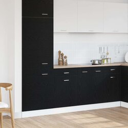  Crni ormar s ladicama - 50x46x81.5 cm Cijene