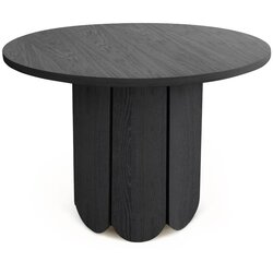 Woodman Okrugao blagovaonski stol u dekoru hrasta ø 98 cm Soft – Cene
