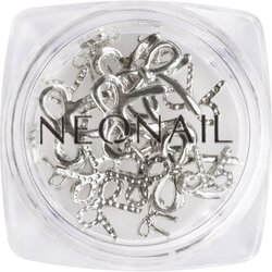 NeoNail Nail Art 3D Bows dekoracija za nokte nijansa Silver 1 kom Cijene