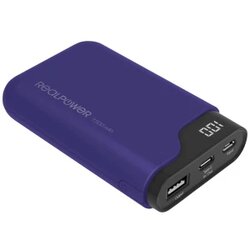 REAL POWER PB-7500C powerbank (rezervna baterija) 7500 mAh Li-Ion USB, USB-C® mornarsko-plava Cene