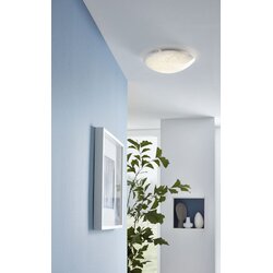 Eglo Vereda plafonjera/1, led, 11w, 950lm, prečnik 315, kristal/bela Cene
