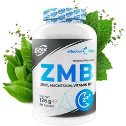 6PAK zmb 90kapsula – cink, magnezijum i vitamin B6 za testosteron Cene