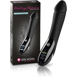 Mystim Vibrator Tickling Truman E-Stim - Black Edition Cene