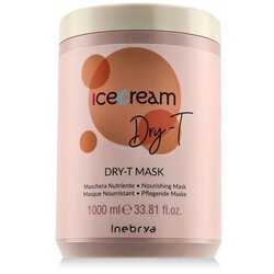 Inebrya Ice Cream Dry-T Dry-T Mask hidratantna maska za suhu i lomljivu kosu 1000 ml Cene