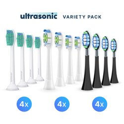 Ultrasonic All-in-One komplet nastavkov za Philips Sonicare C1 ProResults, W2 Optimal White, C3 Premium Plaque Defense, (21895400) Cene