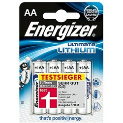 Energizer Ultimate LITHIUM Battery AA 4 pack Cene