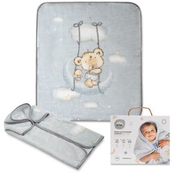 Interbaby dekica i vreća za spavanje 80x90 cm Oblak siva Cijene