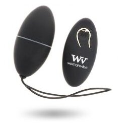 WomanVibe vibracijski jajček Alsan, črn Cene