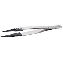 Ideal Tek Plastična pinceta sa zamjenjivim vrhom - karbonska vlakna - vrhovi: ravni, vrlo fini, oštri (A5CF). DULJINA: 130mm - 5.12&quot,. ESD siguran 5CFR.SA.1.IT pinceta 1 komad 5CF 130 mm Cene