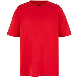 Urban Classics Kids children's t-shirt heavy oversize - red Cene