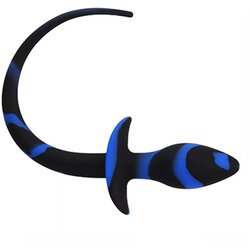 Kiotos Anal Plug Dog Tail Black/Blue Cijene
