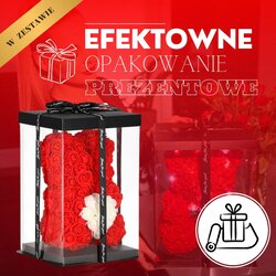  Medvjedić s ružama, crveni Cijene