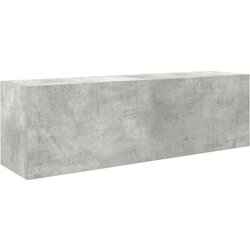 Maison Chic Kopalniška stenska omarica - Kopalniške omarica betonsko siv 100x25x30 cm inž. les iu982, (22063984) Cene