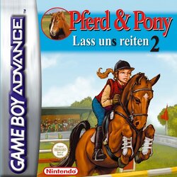 Horse Pony Lets Ride 2 - igra v nemščini brez ovitka (GBA) - rabljeno Cene