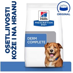 Hills Prescription Diet PD Derm Complete Skin Care&Food Sensitivities 1,5 kg Cene