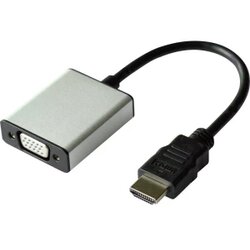 Value HDMI priključni kabel 0.15 m 12.99.3119 crna [1x muški konektor HDMI - 1x ženski konektor vga] Cene