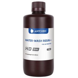 Anycubic UV Resin Water Washable 1 kg HD Grey Cene
