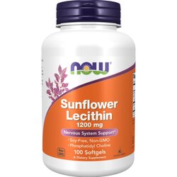 Now Foods Suncokretov Lecitin 1200mg 100 kaps. Cene