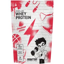 Battery Rebel Whey Protein, Jagoda, 700g Cene
