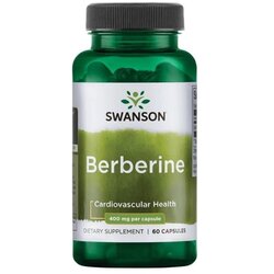 Swanson Berberin 400 mg (60 kapsul) Cene