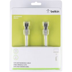 Belkin A3L981BT10M-H-S RJ45 omrežni kabel\, Patch kabel CAT 6 S/FTP 10.00 m siva z zaščitnim zapornim zatičem 1 kos, (20418295) Cene