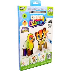 CREATE 'N COLOUR Moj živalski svet – puma in papiga - 1 k. Cene