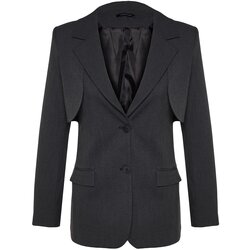 Trendyol Blazer - Gray - Regular fit Cene