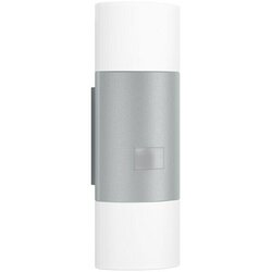 Steinel LED senzorska zunanja stenska svetilka L 910 S (9,8 W, Do x Š x V: 8 x 8,5 x 23,5 cm, Srebrne barve, Bele barve, Topla bela) Cene