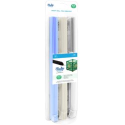 3Doodler CREATE FILAMENT PLA 3 COLORS PL-CLEAR-75 Polimliječna kiselina (PLA) Fluorescentno plava, Prozirno, Bijelo 2 g Cene