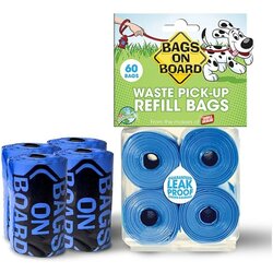 Bramton vrećice za izmet Blue Refill Rolls 4 role, 60 komada Cene