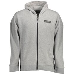 Plein Sport SWEATSHIRT WITH ZIP MAN GRAY Cijene