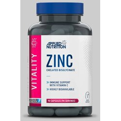 Applied Nutrition Zinc Capsules – Cink + Vitamin C (90 kapsula) Cene