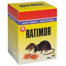 Ratimor 125 g meki mamac, otrov za miševe Cene